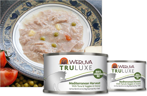 Weruva Mediterranean Harvest with Tuna & Veggies in Gravy 6oz - Poudre Pet and Feed Supply