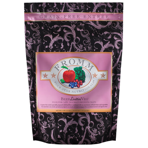 Fromm Beef Livattini Veg Dry Cat Food 5lb - Poudre Pet and Feed Supply
