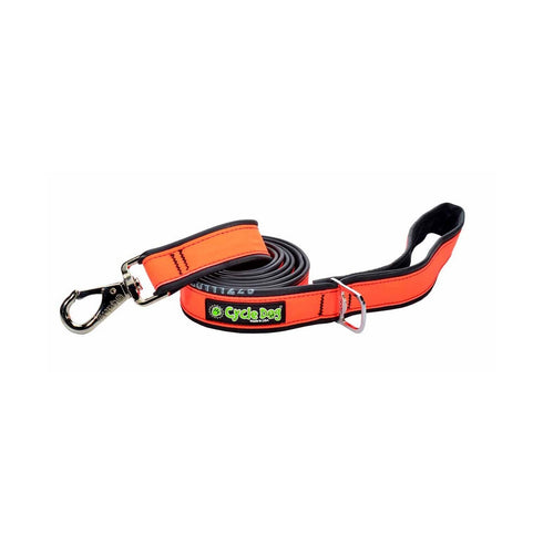 Cycle Dog Orange MAX Reflective Dog Leash 6' - Poudre Pet and Feed Supply