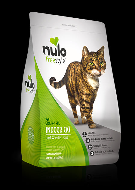 Nulo FreeStyle Grain Free Duck & Lentils Indoor Dry Cat Food 5lb - Poudre Pet and Feed Supply