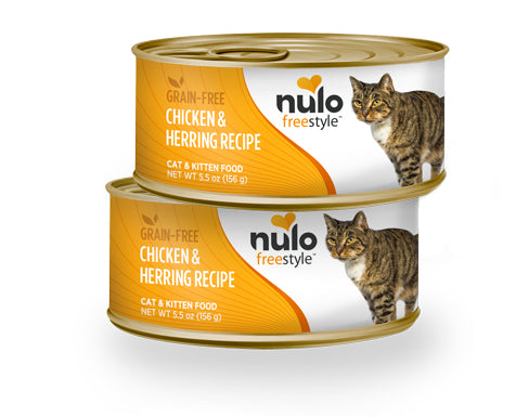 Nulo FreeStyle Grain Free Pate Chicken & Herring Cat Food 5.5oz - Poudre Pet and Feed Supply