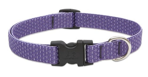 Lupine Adjustable Collars Lilac 3/4" x 13-22" - Poudre Pet and Feed Supply