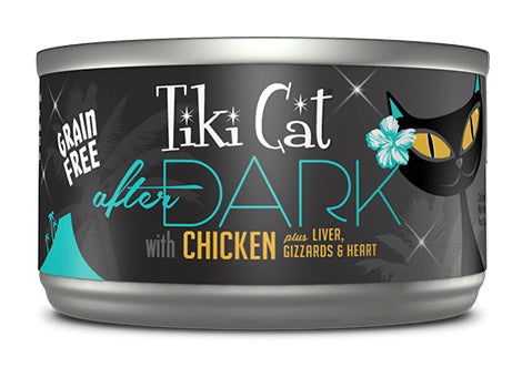 Tiki Cat After Dark Chicken Canned Cat Food 2.8oz - Poudre Pet and Feed Supply