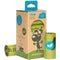 Earth Rated Unscented Dog Waste Bags 8 Refill Rolls 120 Ct - Poudre Pet and Feed Supply