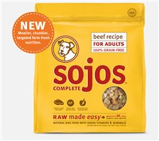 Sojo's Grain Free Beef Complete Dog Food 1.75lb - Poudre Pet and Feed Supply