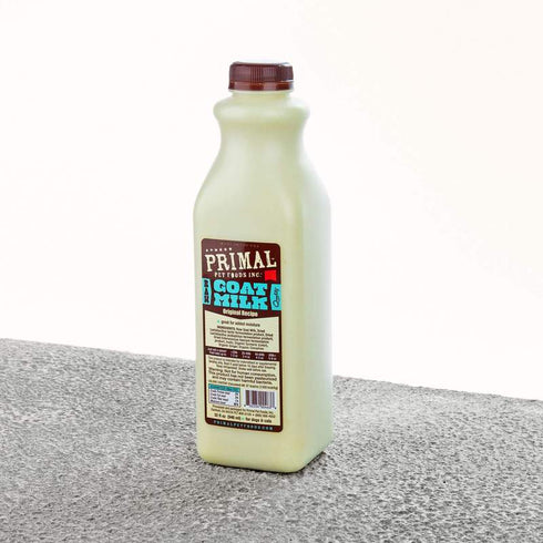 Primal Raw Goat Milk Original Formula for Cats & Dogs 16oz - Poudre Pet and Feed Supply