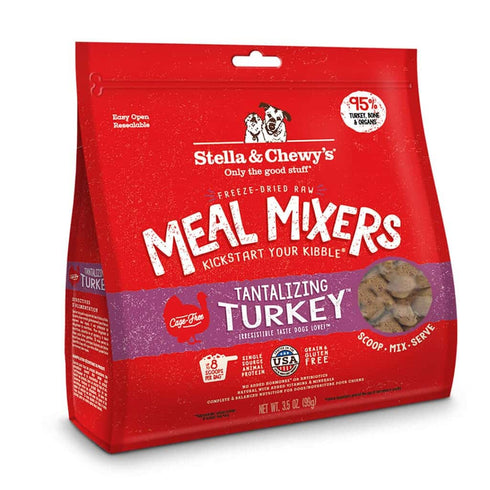Stella and Chewys Tantalizing Turkey Meal Mixers Dog Food 3.5oz - Poudre Pet and Feed Supply