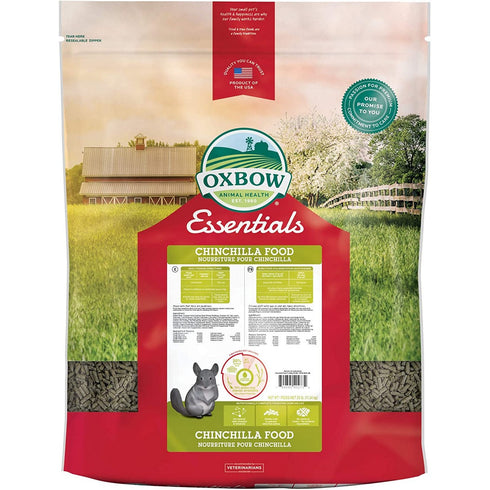 Oxbow Essentials Deluxe Chinchilla Food 25lb - Poudre Pet and Feed Supply