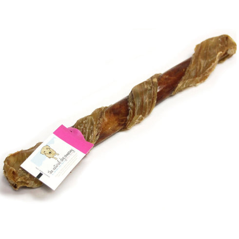 The Natural Dog Company 12" Tremenda Chewy Bulls Dog Treats, One Piece - Poudre Pet and Feed Supply