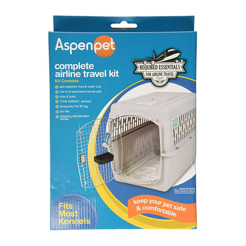 Aspen Pet Complete Airline Travel Kit - Poudre Pet and Feed Supply