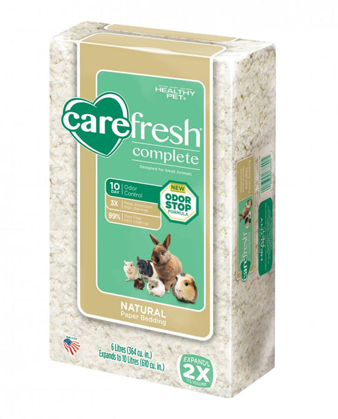 Carefresh Natural Paper Bedding White 23L - Poudre Pet and Feed Supply