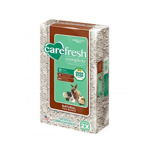 Carefresh Natural Paper Bedding Gray 60L - Poudre Pet and Feed Supply