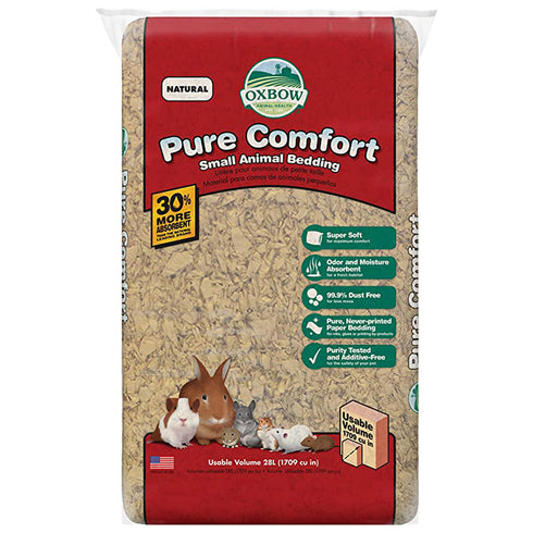 Oxbow Pure Comfort Natural Small Animal Bedding 27L - Poudre Pet and Feed Supply