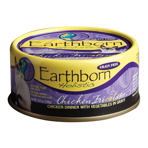 Earthborn Chicken Fricatssee Chicken Dinner with Vegetables in Gravy 5.5oz - Poudre Pet and Feed Supply