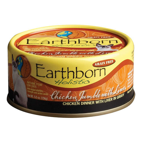 Earthborn Chicken Jumble Chicken Dinner with Liver in Gravy 5.5oz - Poudre Pet and Feed Supply