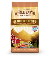 Whole Earth Salmon & Whitefish Dry Dog Food 25lb - Poudre Pet and Feed Supply