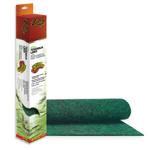 ZILLA TERRARIUM LINER GREEN 50 - Poudre Pet and Feed Supply