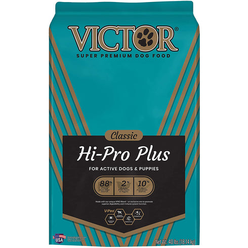 Victor Classic Hi Pro Plus Formula Dry Dog Food 40lb - Poudre Pet and Feed Supply