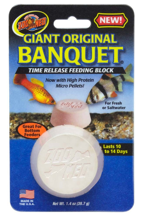 ZOO MED Original Banquet Feeding Block Giant - Poudre Pet and Feed Supply