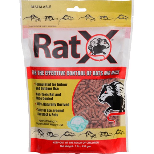 EcoClear Products RatX Pellets Poudre Pet and Feed Supply
