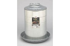 Little Giant Double Wall Galvanized Waterer 3 gallon - Poudre Pet and Feed Supply