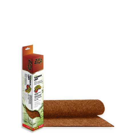 ZILLA Brown Terrarium Liner 10gal - Poudre Pet and Feed Supply