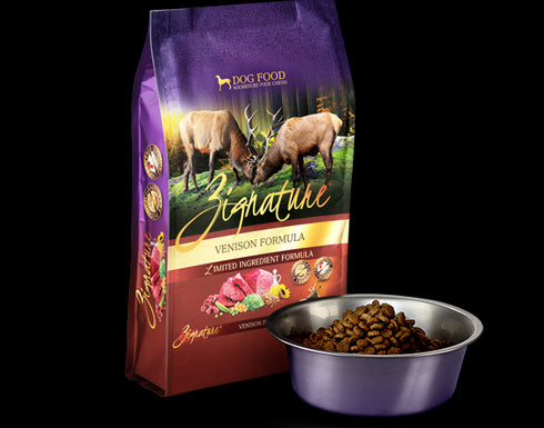 Zignature Venison Formula Dry Dog Food 25lb - Poudre Pet and Feed Supply