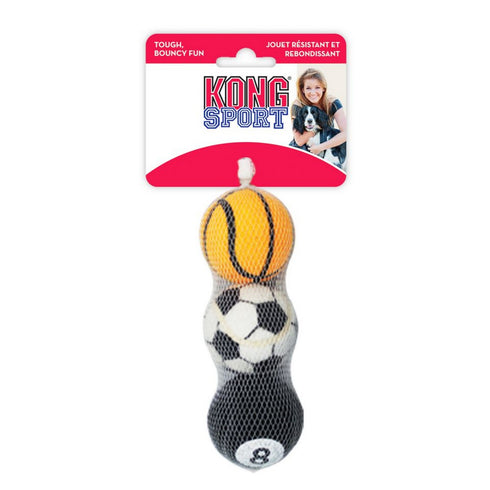 KONG Sport Balls Dog Toys Medium 3PK - Poudre Pet and Feed Supply