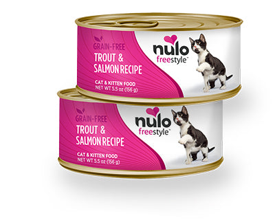 Nulo FreeStyle Grain Free Pate Trout & Salmon Cat Food 5.5oz - Poudre Pet and Feed Supply