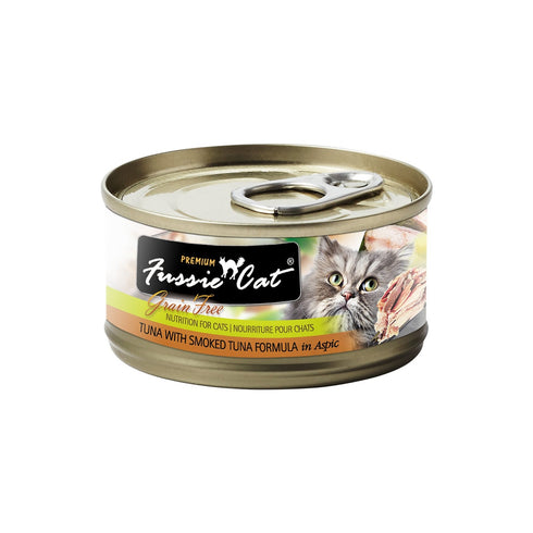 Fussie Cat Tuna with Smoked Tuna 2.8oz - Poudre Pet and Feed Supply