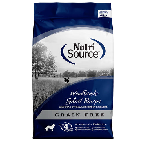 Nutrisource Woodlands Boar, Turkey & Fish Dry Dog Food 5lb - Poudre Pet and Feed Supply