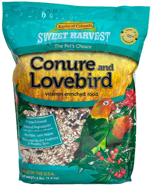 Kaylor of Colorado Conure & Lovebird Sweet Harvest 4lb - Poudre Pet and Feed Supply