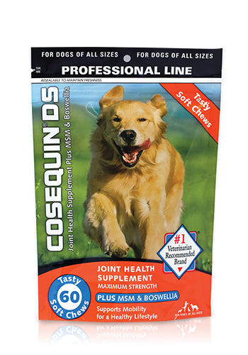 Cosequin Cosequin DS Maximum Strength Plus MSM and Boswellia 60 Count - Poudre Pet and Feed Supply