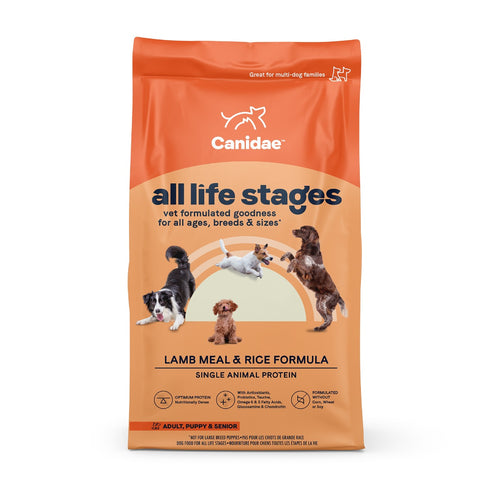 Canidae All Life Stages Dry Dog Food, Lamb Meal and Rice, 30lbs - Poudre Pet and Feed Supply