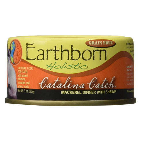 Earthborn Catalina Catch Mackerel Dinner with Shrimp in Gravy 3oz - Poudre Pet and Feed Supply