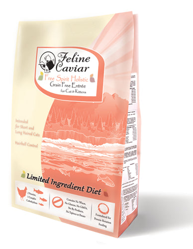 Feline Caviar FELINE CAV CHICKEN/SALMON 4.4* - Poudre Pet and Feed Supply