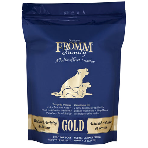 Fromm Reduced Activity Senior Gold Dry Dog Food 5lb - Poudre Pet and Feed Supply