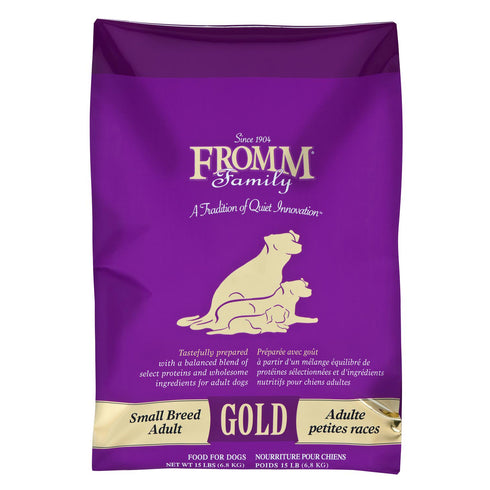 Fromm Small Breed Adult Gold Dry Dog Food 15lb - Poudre Pet and Feed Supply