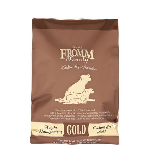 Fromm Weight Management Gold Dry Dog Food 15lb - Poudre Pet and Feed Supply