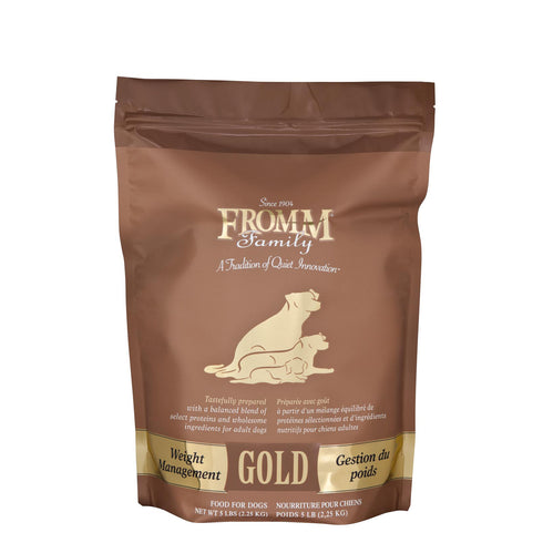 Fromm Weight Management Gold Dry Dog Food 5lb - Poudre Pet and Feed Supply