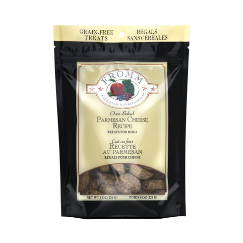 Fromm Parmesan Cheese Treats Dog Treat 8oz - Poudre Pet and Feed Supply