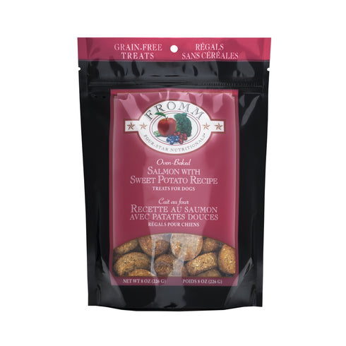 Fromm Salmon with Sweet Potato Treats Dog Treat 8oz - Poudre Pet and Feed Supply