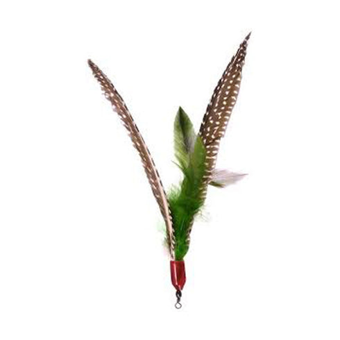 GO CAT FEATHER TOYS The Original Da Bird Replacement Feather - Poudre Pet and Feed Supply