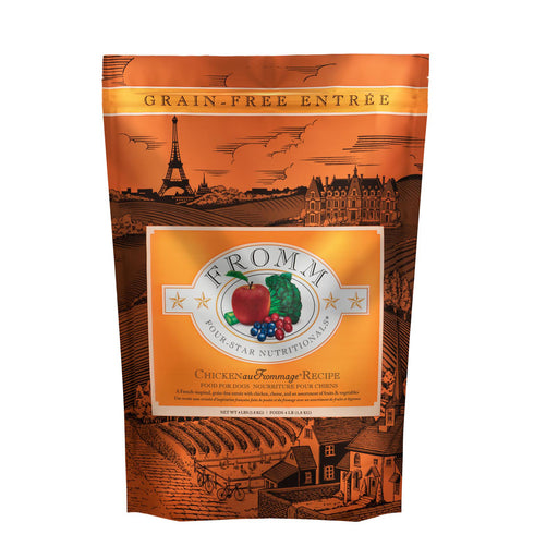 Fromm Chicken Au Frommage Recipe Dry Dog Food 4lb - Poudre Pet and Feed Supply