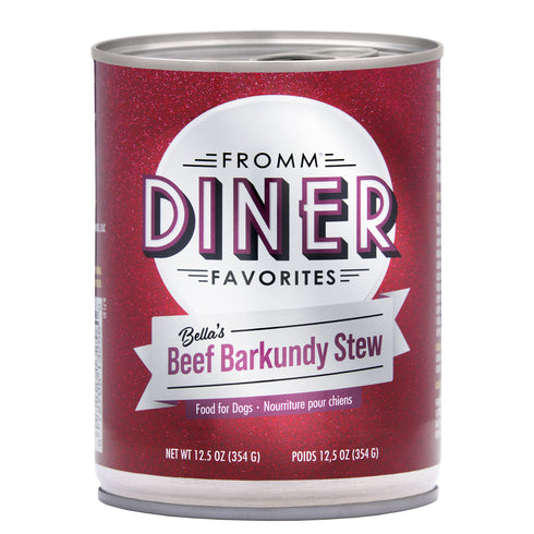 Fromm Diner Favorites Bella's Beef Barkundy Stew Dog Food 12.5oz - Poudre Pet and Feed Supply