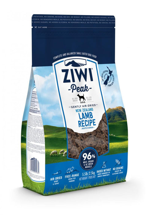Ziwi Peak Air-Dried Lamb Recipe For Dogs 5.5lb - Poudre Pet and Feed Supply