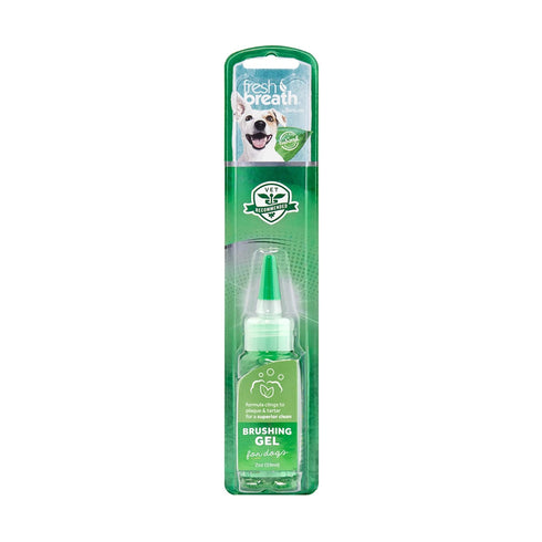 Tropiclean Fresh Breath Brushing Gel 20oz - Poudre Pet and Feed Supply