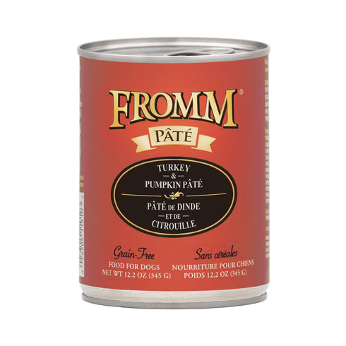 Fromm Grain-Free Turkey & Pumpkin Pate Dog Food 12.2oz - Poudre Pet and Feed Supply