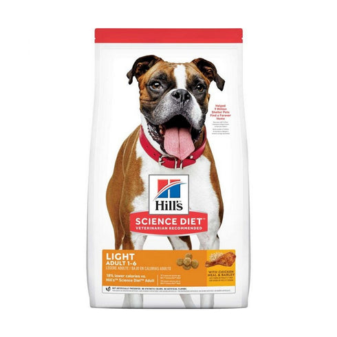 Science Diet Adult Light Dog Food 30lb - Poudre Pet and Feed Supply