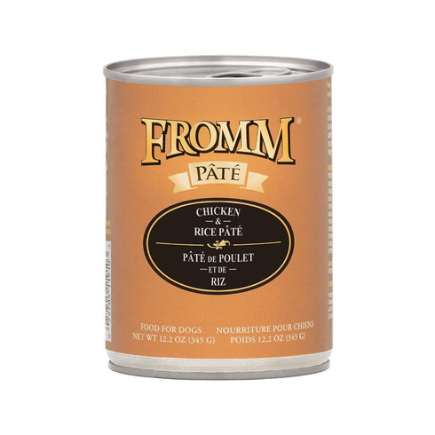 Fromm Chicken & Rice Pate Canned Dog Food 12.2oz - Poudre Pet and Feed Supply